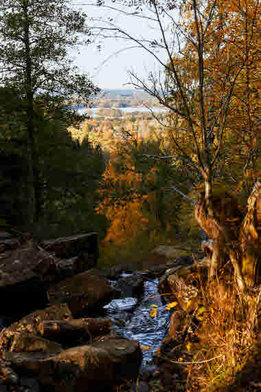 Jättadalen, Vallebygden