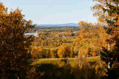 Jättadalen, Vallebygden