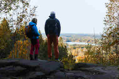 Jättadalen, Vallebygden